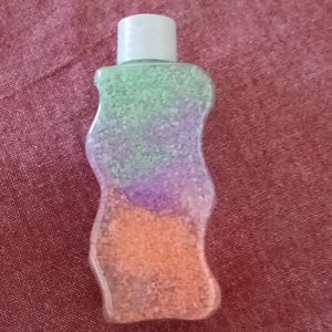 Sand bottle with sand
